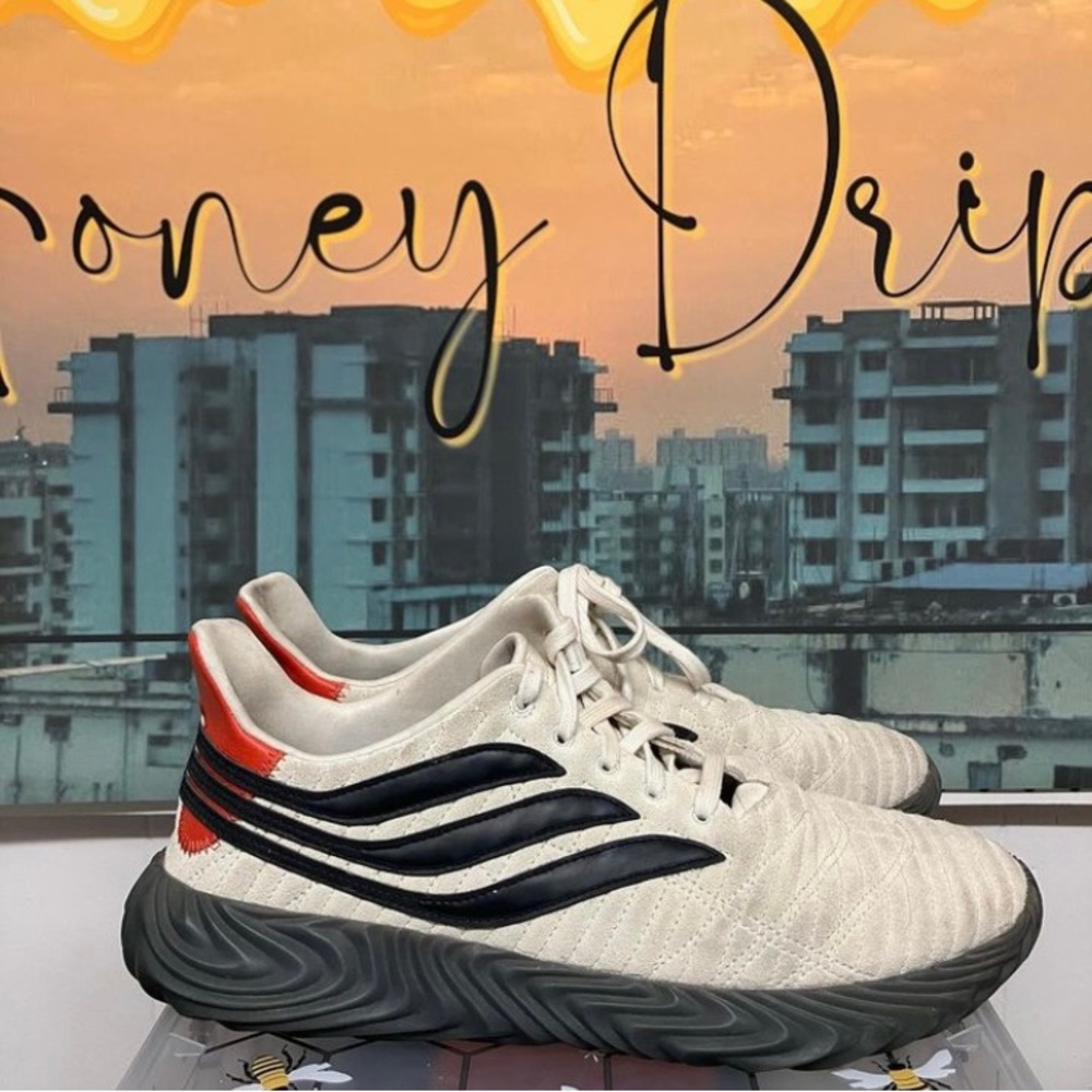 Adidas Sobakov Off White Core Black Raw Amber